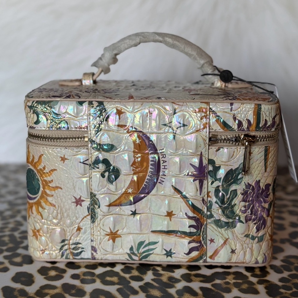NWT Brahmin Vitality MELBOURNE CHARMAINE MAKE UP TOTE firm price - Picture 6 of 12